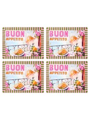 Joe Browns 4 Pack Pink Riviera Reverie Placemats - Image 2 of 5