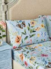 Joe Browns Blue Spring Meadows Cotton Sateen Matching Bedding - Image 2 of 3