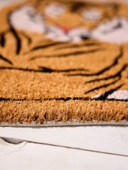Joe Browns Orange Hello Tiger Doormat - Image 4 of 6