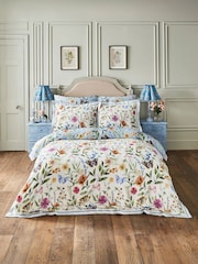 Joe Browns Blue Spring Meadows Cotton Sateen Reversible Duvet Cover and Pillowcase Set - Image 2 of 8