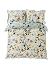 Joe Browns Blue Spring Meadows Cotton Sateen Reversible Duvet Cover and Pillowcase Set - Image 7 of 8