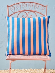 Joe Browns Orange Viva Italia Reversible Garden Cushion - Image 2 of 7