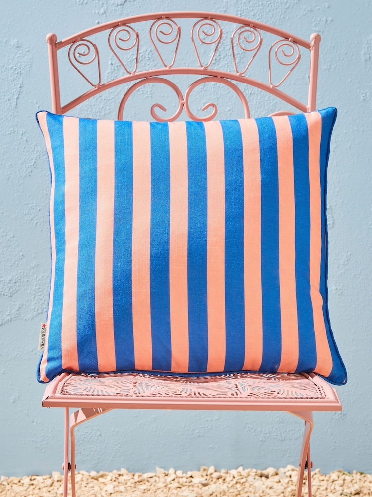 Joe Browns Orange Viva Italia Reversible Garden Cushion - Image 2 of 7