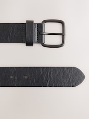 Black Casual Faux Leather Belt - Image 3 of 3