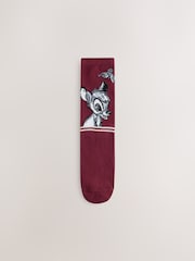 Disney Bambi Deer Licensed Ankle Socks 3 Pack - Image 3 of 6