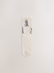 Disney Bambi Deer Licensed Ankle Socks 3 Pack - Image 4 of 6
