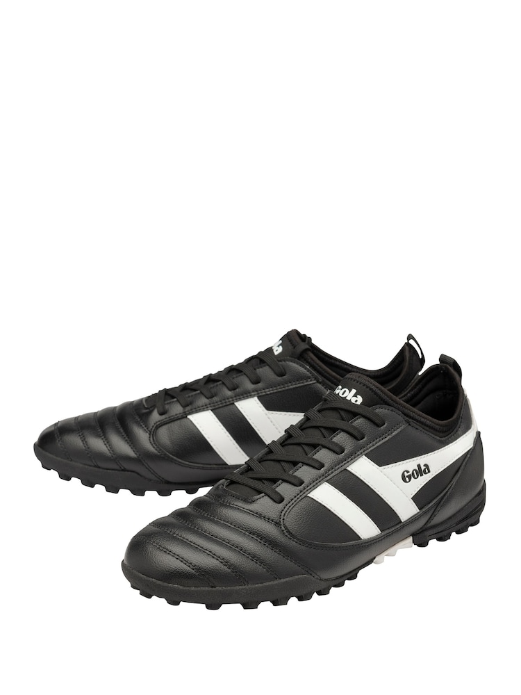 Gola Black Ceptor Turf Microfibre Lace-Up Football Boots - Image 1 of 5 Gola Black Ceptor Turf Microfibre Lace-Up Football Boots - Image 1 of 5
