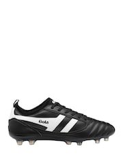 Gola Black/White Ceptor MLD Pro Microfibre Lace-Up Football Boots - Image 1 of 5