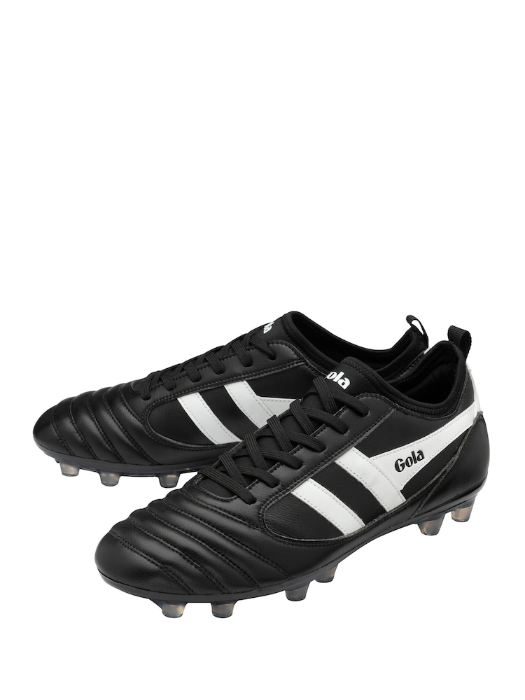Gola Black/White Ceptor MLD Pro Microfibre Lace-Up Football Boots - Image 2 of 5