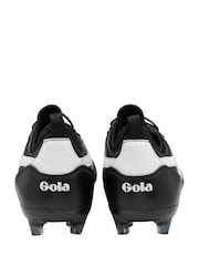 Gola Black/White Ceptor MLD Pro Microfibre Lace-Up Football Boots - Image 3 of 5