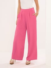 Star by Julien MacDonald Pink Airflow Wide Leg Trousers - Image 3 of 5