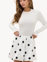 LOAVIES White Love The Chill Skirt - Image 2 of 5