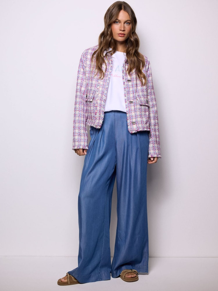 Smith & Soul White Slogan T-Shirt "ST. BARTH-Antibes" - Image 1 of 3