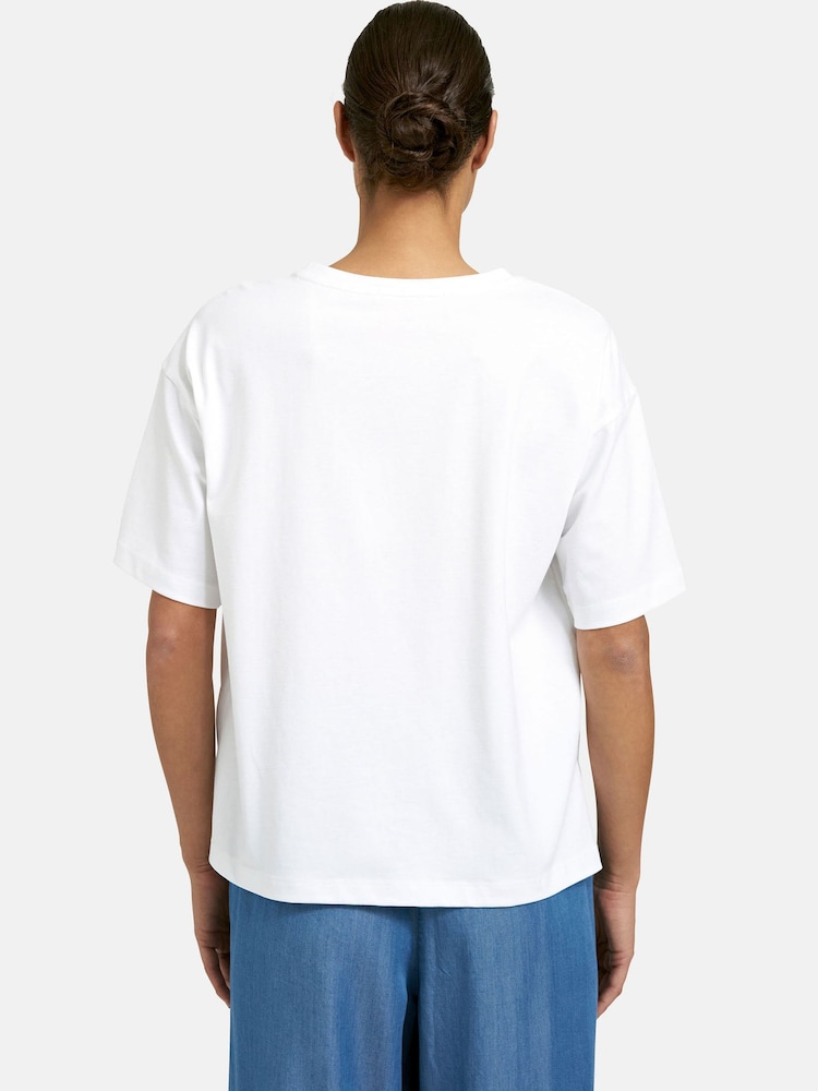 Smith & Soul White Slogan T-Shirt "ST. BARTH-Antibes" - Image 3 of 3