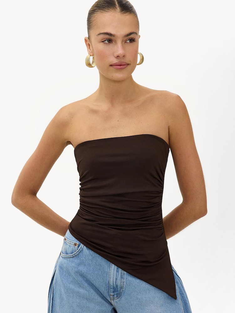 LOAVIES Brown Lit With Love Top - Image 1 of 5