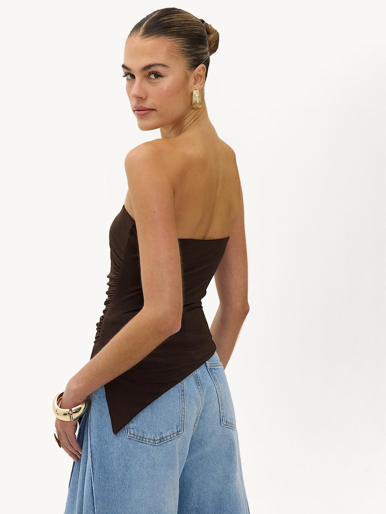 LOAVIES Brown Lit With Love Top - Image 2 of 5