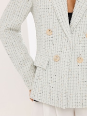 Star by Julien MacDonald Checked Boucle Blazer - Imagen 4 de 5