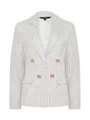 Star by Julien MacDonald Checked Boucle Blazer - Imagen 5 de 5