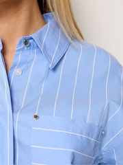 Star by Julien MacDonald Blue Stripe Shirt - Image 4 of 5