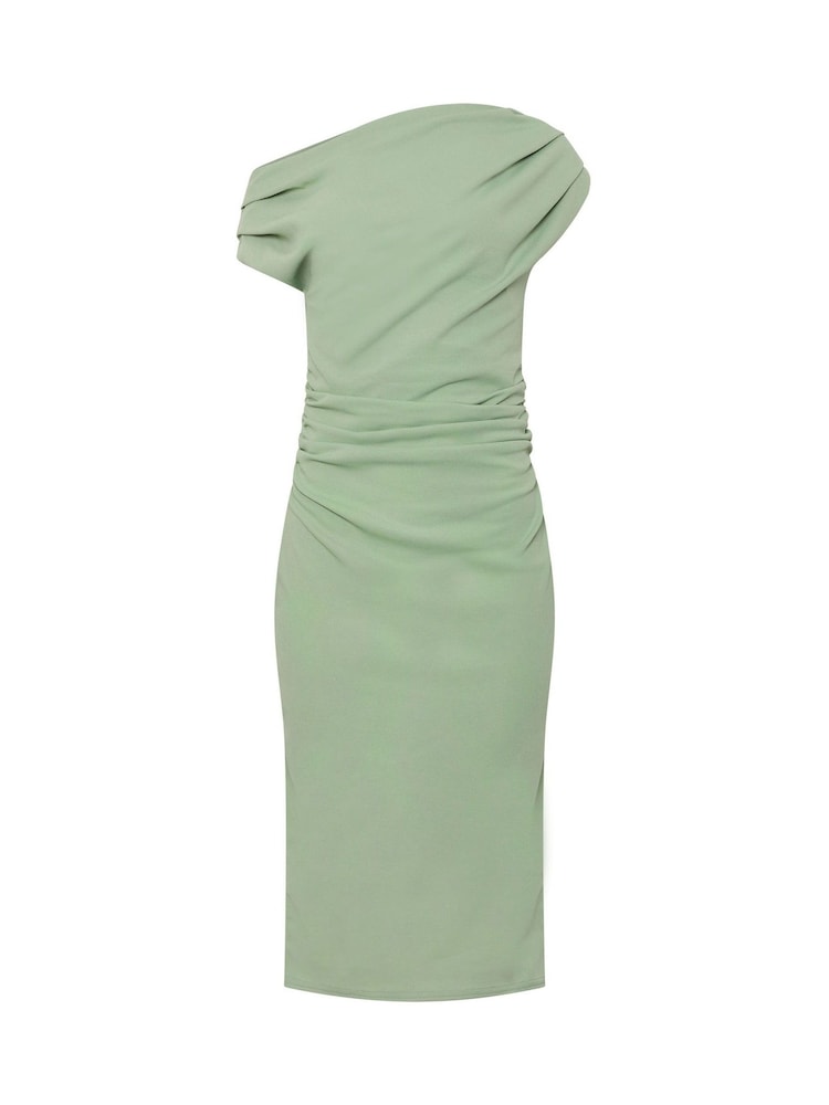 Star by Julien MacDonald Green Draped Midi Dress - Image 5 of 5