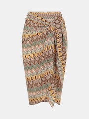 Accessorize Natural Crochet Sarong - Image 4 of 4