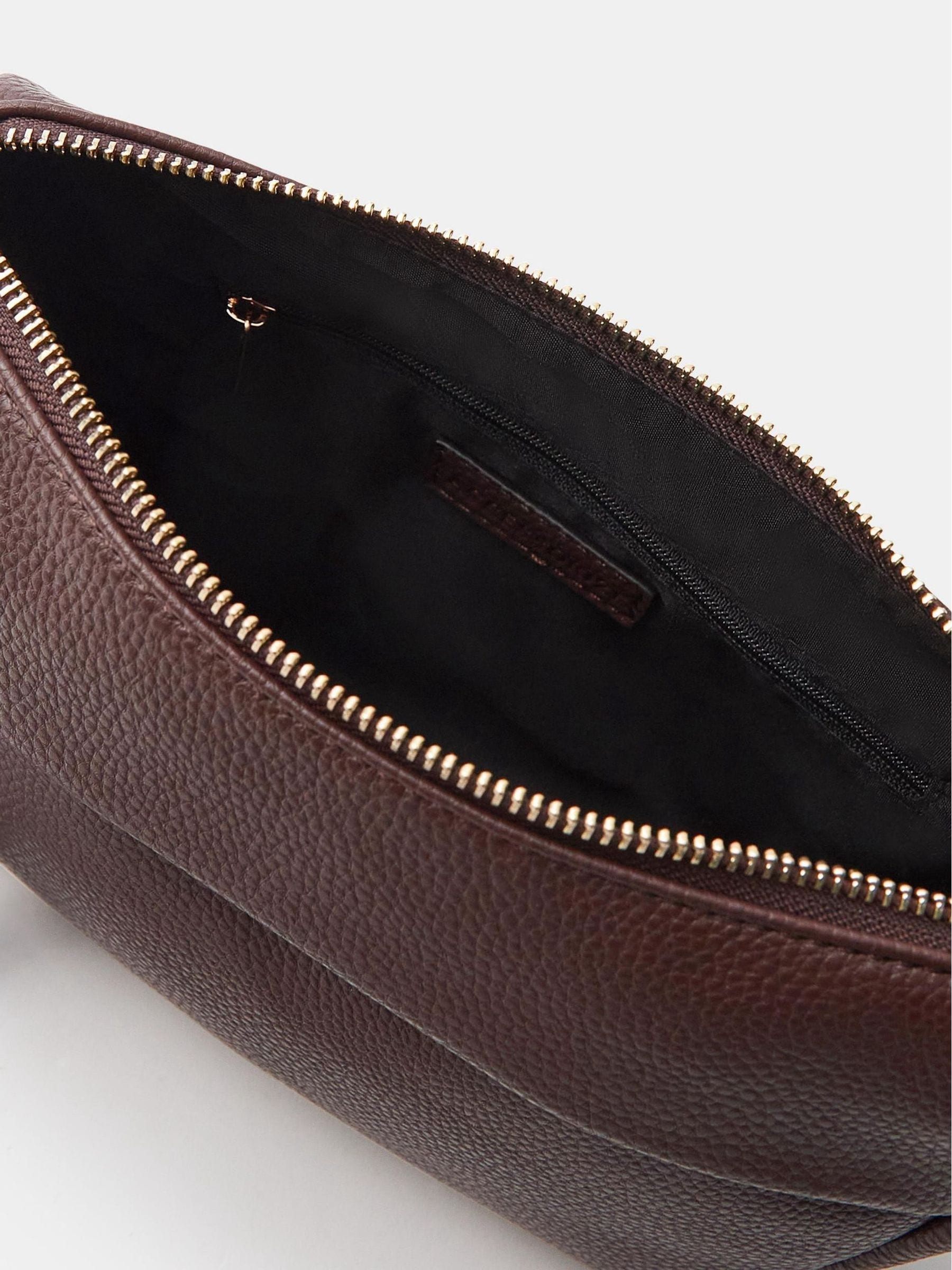 Buy Accessorize Brown Zip Front Cross-Body Bag from the Next UK