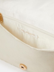 Accessorize Cream Seashell Sequin Shoulder Bag - Image 2 of 2