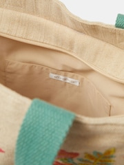 Bolso tote de playa bordado de Accessorize - Imagen 3 de 3