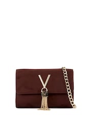 Valentino Red Divina Winter Pochette Purse - Image 2 of 5