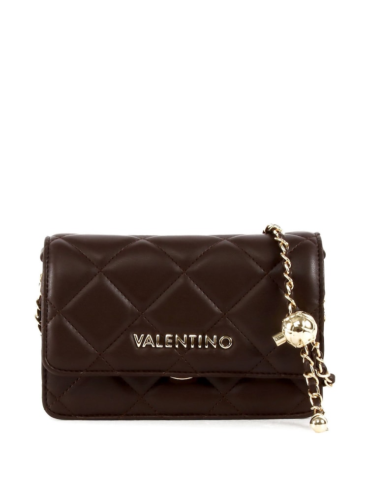 Valentino Brown Ocarina Flap Bag - Image 1 of 1 Valentino Brown Ocarina Flap Bag - Image 1 of 1