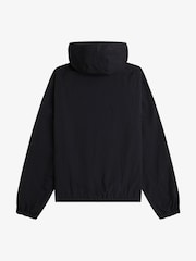 Fred Perry Black Boxy Hooded Jacket - Image 5 of 5
