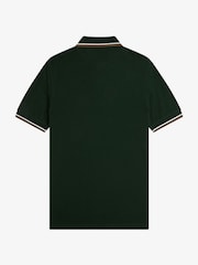 Fred Perry Green Tipped Short Sleeve Polo Shirt - Image 5 of 5