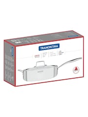 Tramontina Silver Grano 3-Ply Stainless Steel Frying Pan with Lid - Image 5 of 5