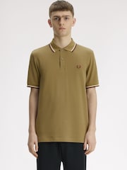Fred Perry Tipped Kortermet Poloskjorte - Bilde 1 av 5