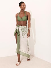 Mint Velvet Palm Print Scarves - Image 1 of 7