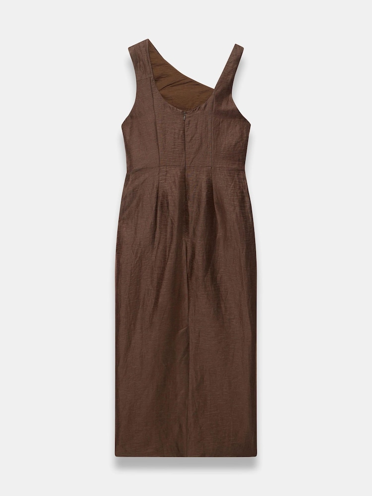 Mint Velvet Linen Midi Dress - Imagen 8 de 8