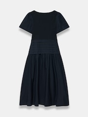 Mint Velvet Blue Cotton Blend Maxi Dress - Image 8 of 8