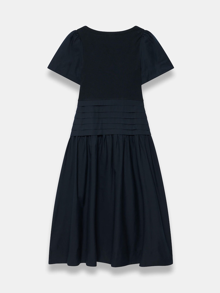 Mint Velvet Blue Cotton Blend Maxi Dress - Image 8 of 8 Mint Velvet Blue Cotton Blend Maxi Dress - Image 8 of 8