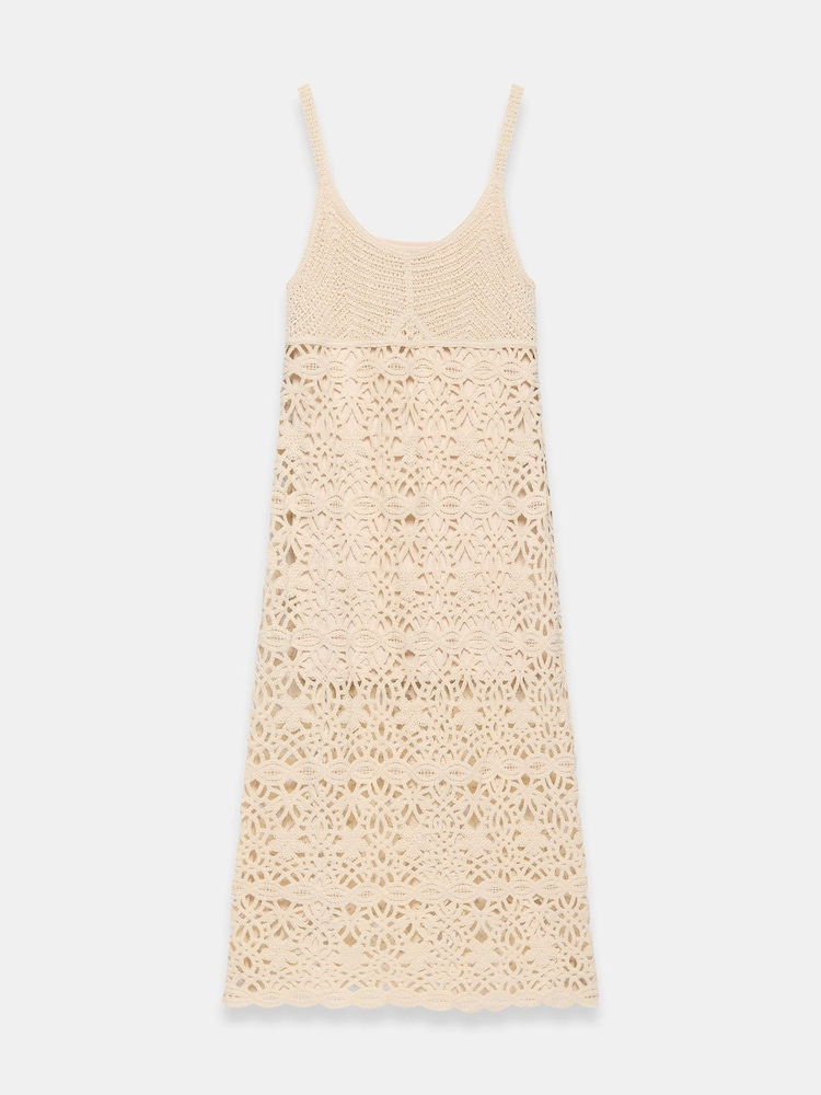 cotton crochet midi dress Tommy Bahama Crochet Midi Dress