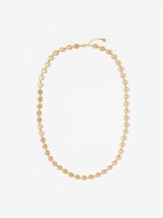 Mint Velvet Gold Tone Mini Sun Charm Pendant Necklace - Image 1 of 4