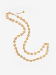 Mint Velvet Gold Tone Mini Sun Charm Pendant Necklace - Image 2 of 4