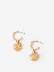 Mint Velvet Mini Sun Earrings - Imaginea 2 din 5