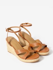Mint Velvet Brown Womens Jase Espadrille Sandals - Image 3 of 5