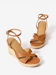 Mint Velvet Brown Womens Jase Espadrille Sandals - Image 4 of 5