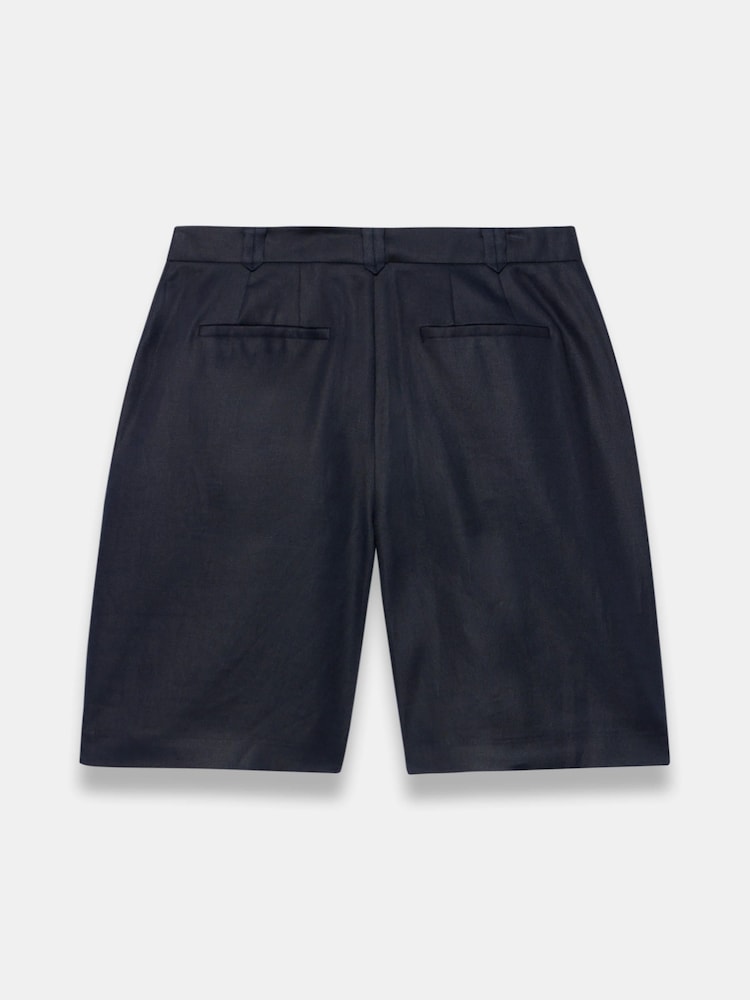 Mint Velvet Blue Longline Tailored Shorts - Image 8 of 8