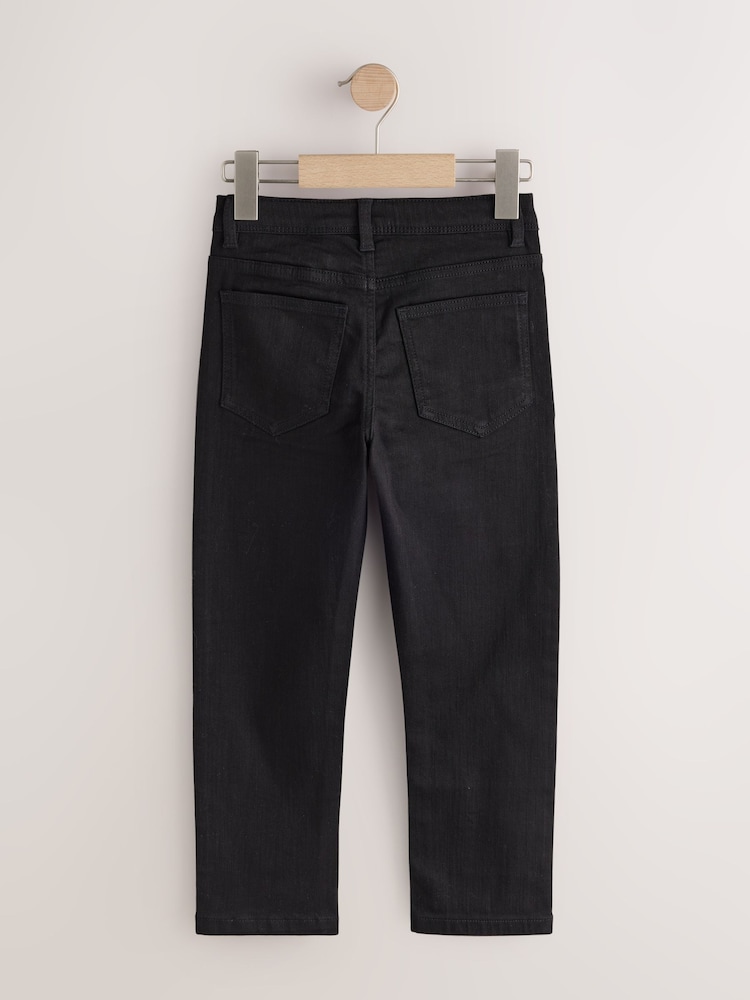Qara - Regular Fit Stretch Longer Leg Jeans (3-16yrs) - 4şəkildən 2 şəkil