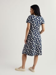 Seasalt Cornwall Blue Petite Enor Dress - Image 3 of 5