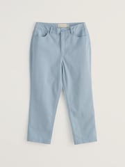 Seasalt Cornwall Blue Albert Quay Crop Trousers - Image 4 of 5