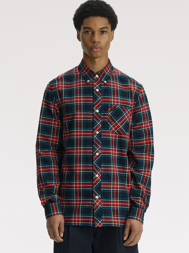 Fred Perry Stewart Tartan Oxford Shirt - Bild 1 von 5