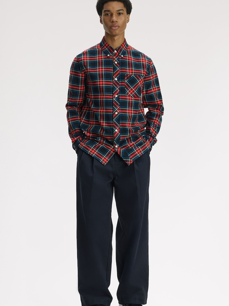 Fred Perry Stewart Tartan Oxford Shirt - Bild 2 von 5